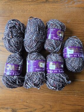 8-Cloumbia Minerva Tweed Yarn with Colorful Flecks-Bark #1399